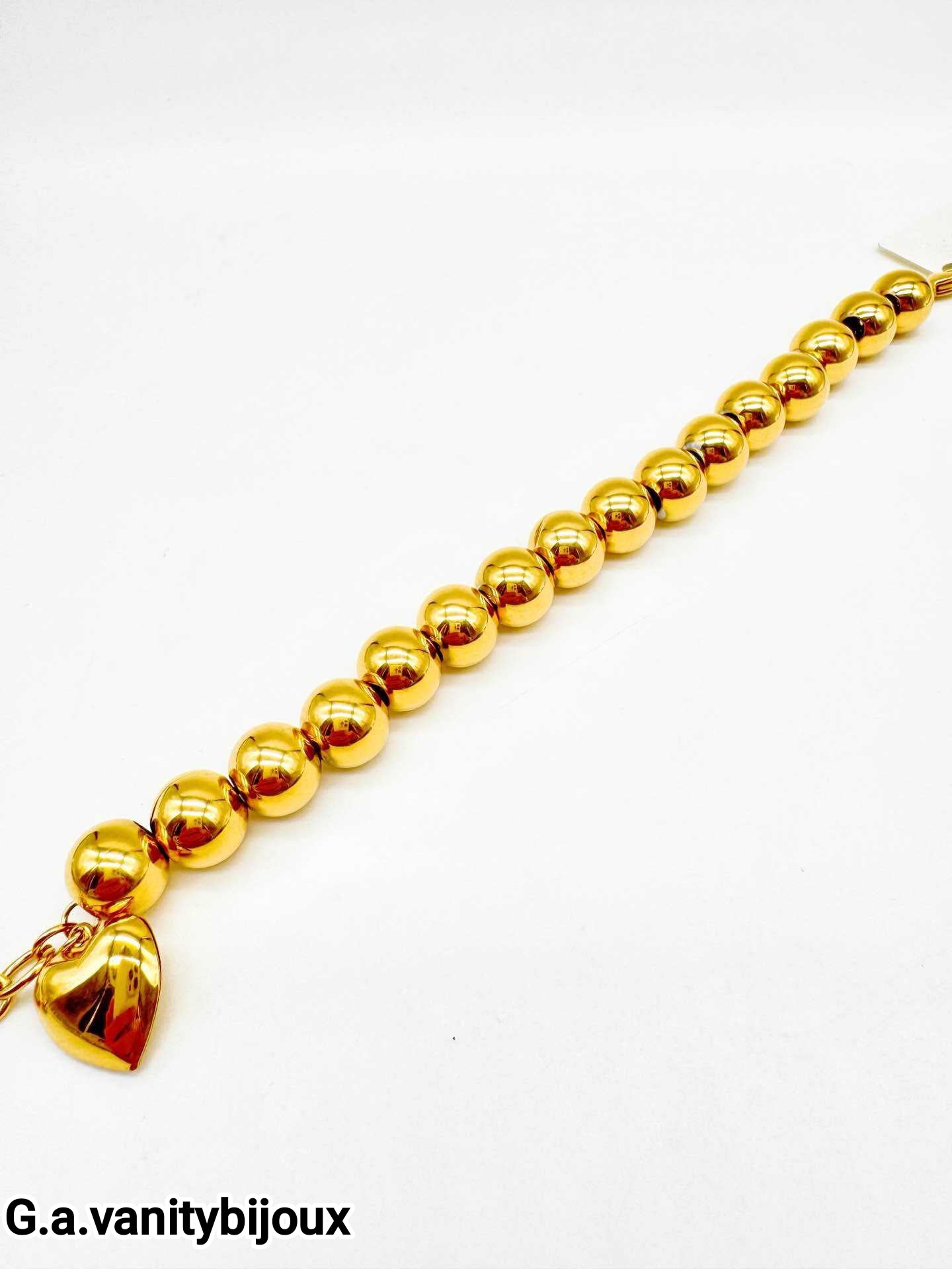 Bracciale sonaglio con cuore